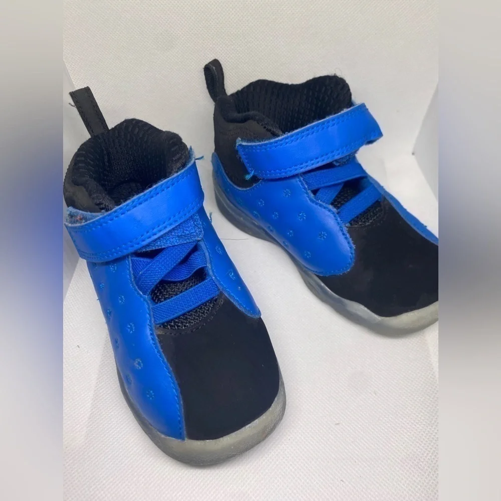 Nike Air Jordan Jumpman Team II Premium BT Baby Toddlers Shoes Size 8C Blue